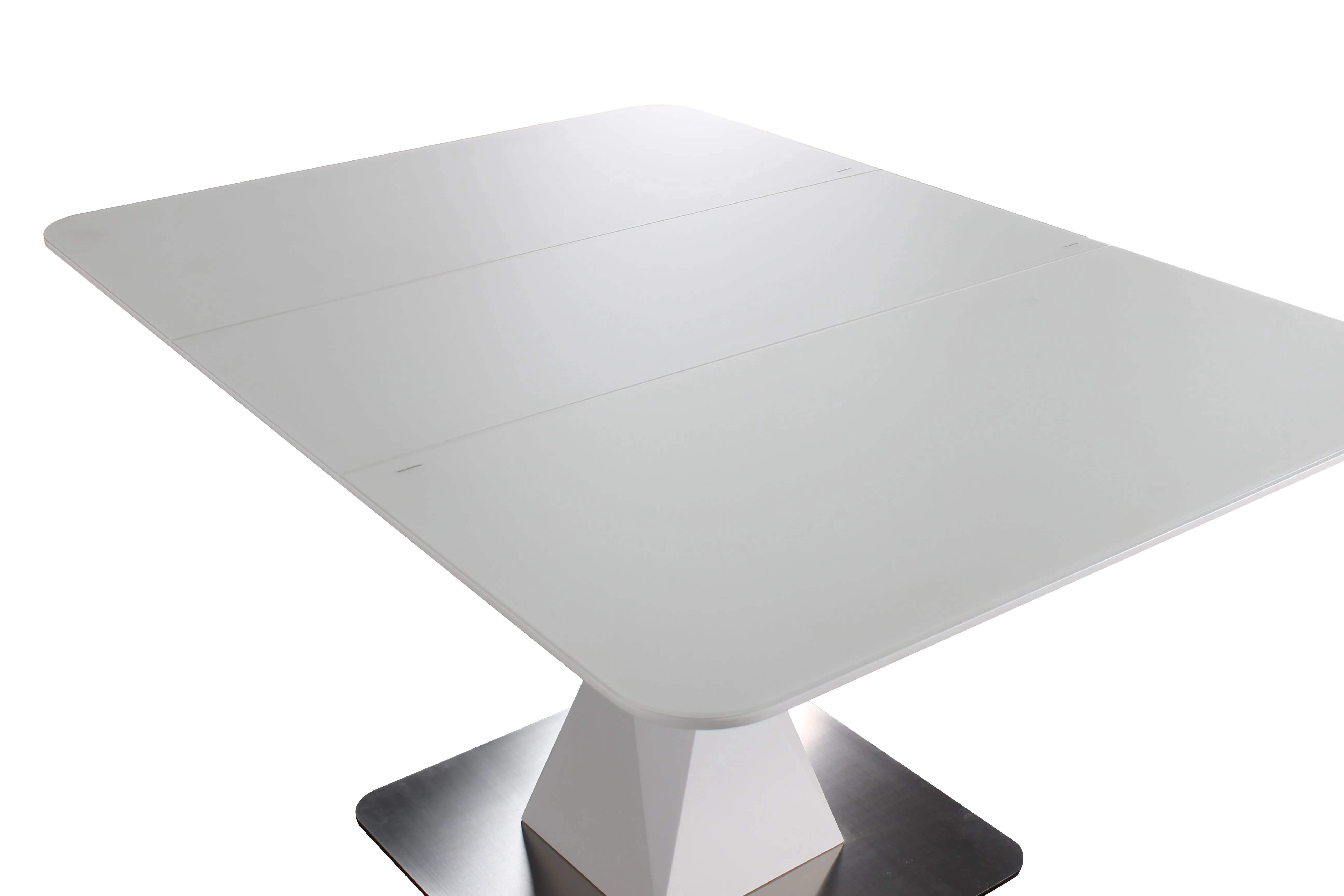 PEGASUS Extendable Dining Table 39.5" W x 39" (55")