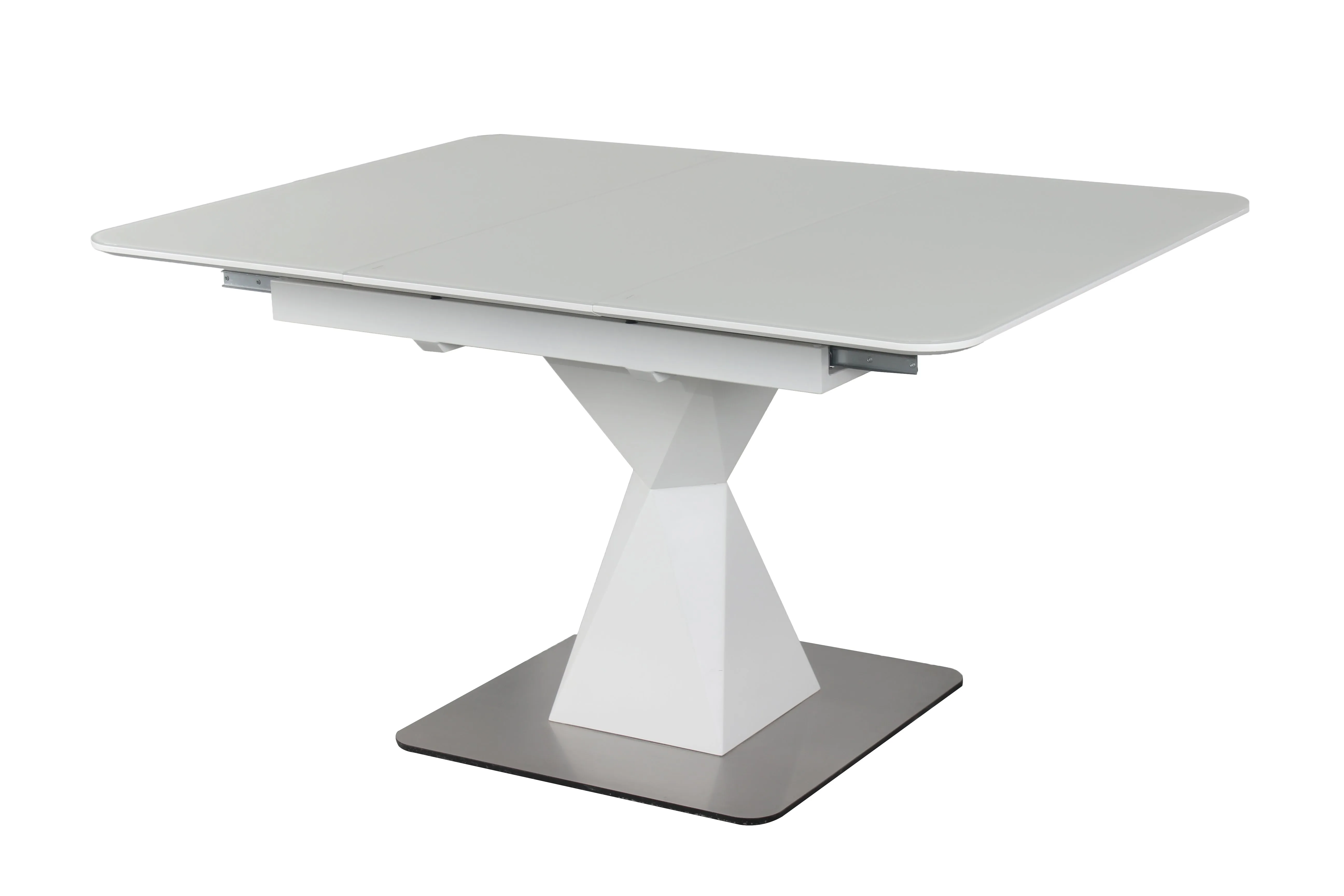 PEGASUS Extendable Dining Table 39.5" W x 39" (55")