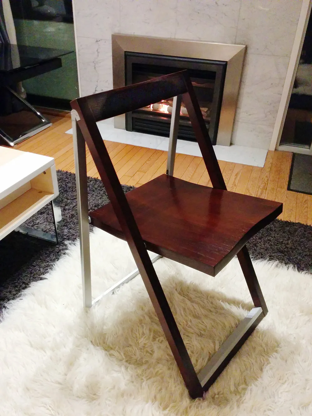 Pendulum Designer Folding Dining Chair Set of 4
