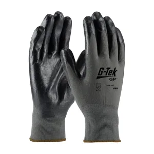 PIP 34-C232 G-Tek GP Seamless Knit Nylon with Nitrile Coated Foam Grip Economy Grade Safety Glove (One Dozen)
