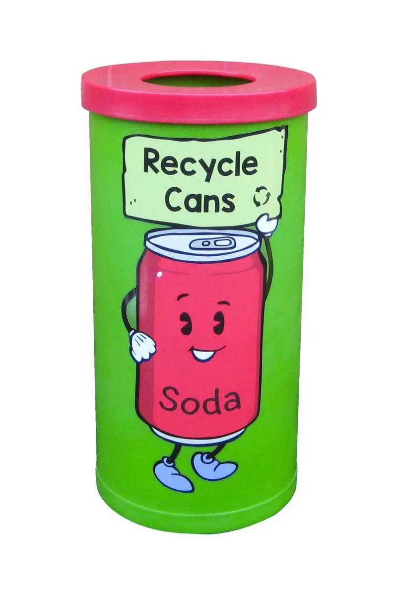 Popular Character Recycling Bins - 42 Litre