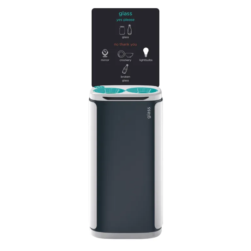 Professional Office Recycling Bin - 60 Litres