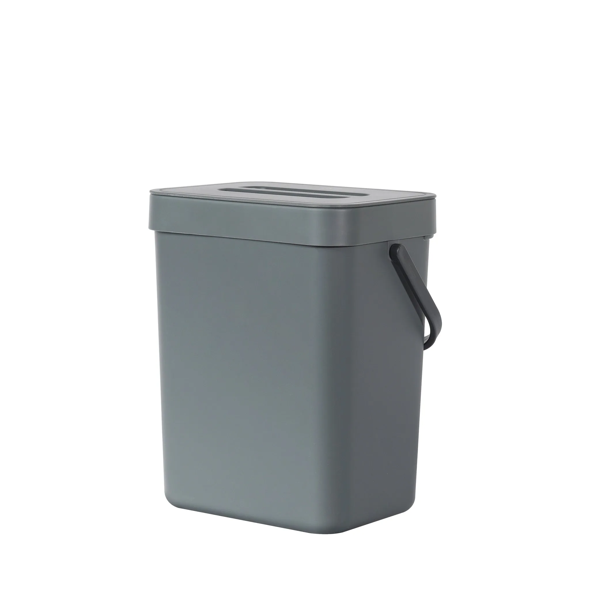 Puro Compost Bin with Lid - Dark Gray 3L / 0.79 Gal