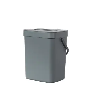 Puro Compost Bin with Lid - Dark Gray 3L / 0.79 Gal