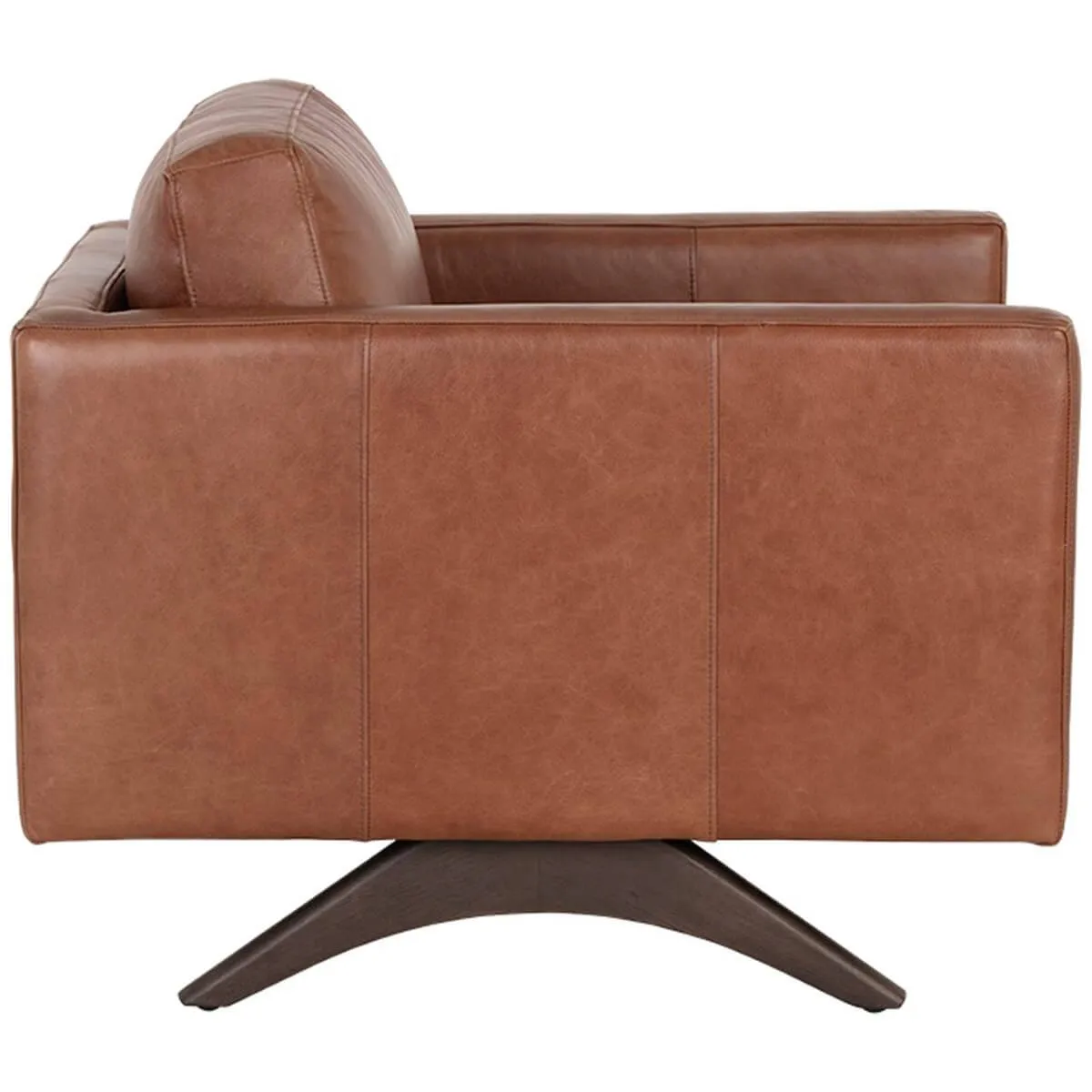 Rogers Leather Chair, Shalimar Tobacco