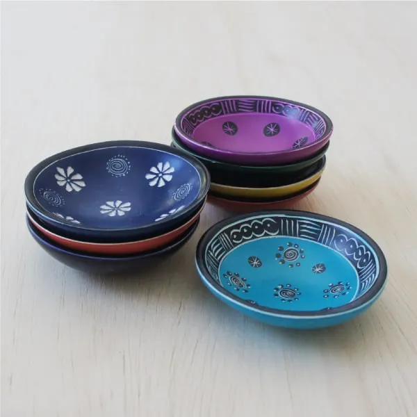 Round Stone Dish