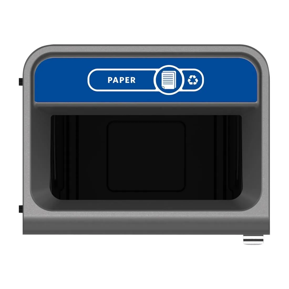 Rubbermaid Configure Recycling Bin with Paper Recycling Label Blue 125L - CX977
