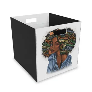 She Is Felt Storage Box