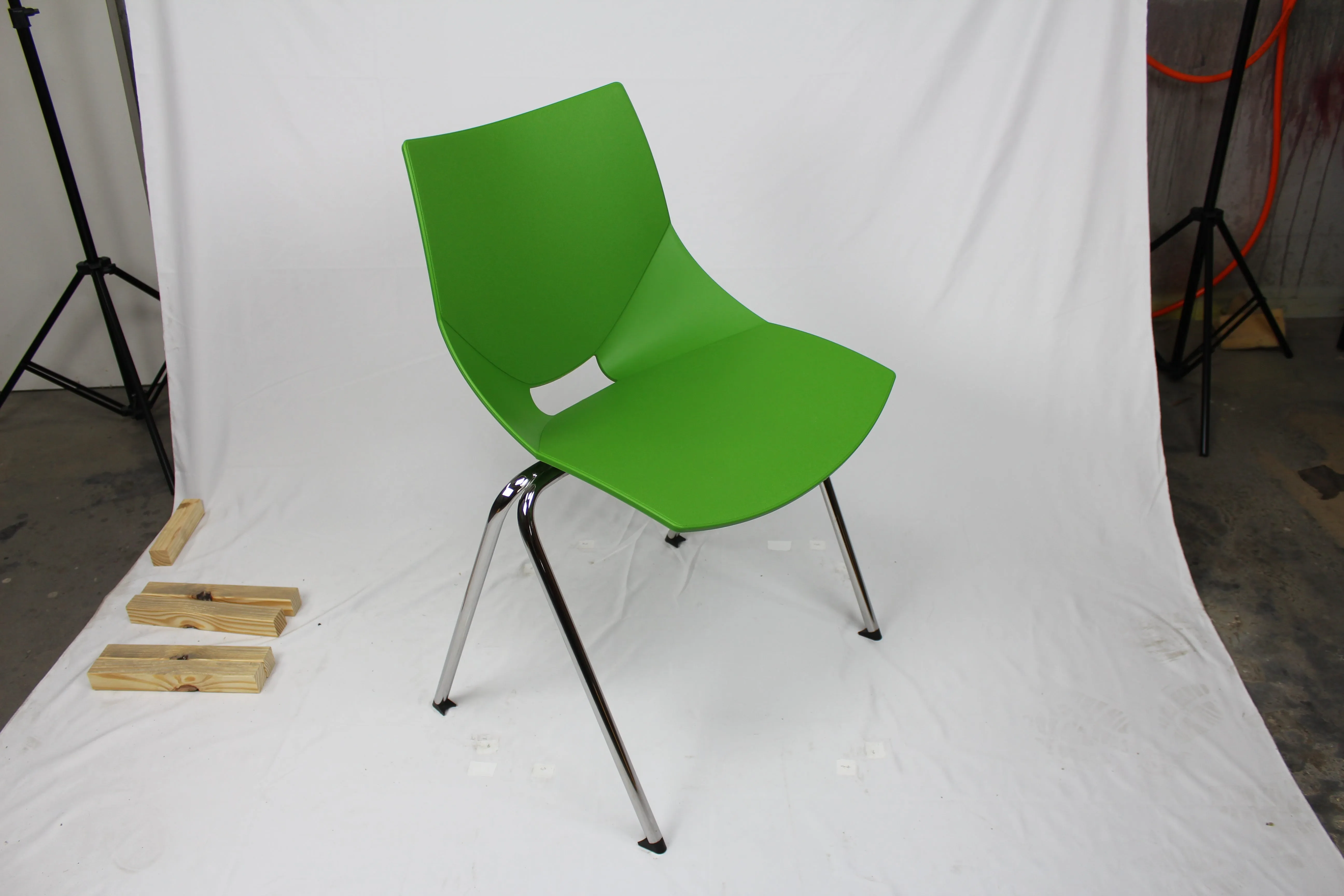 Shell Side or Dining Stackable Chair Plastic Black (Set of 2) Clearance Sale Set of 2 chairs for $49.95