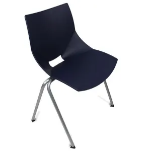 Shell Side or Dining Stackable Chair Plastic Black (Set of 2) Clearance Sale Set of 2 chairs for $49.95