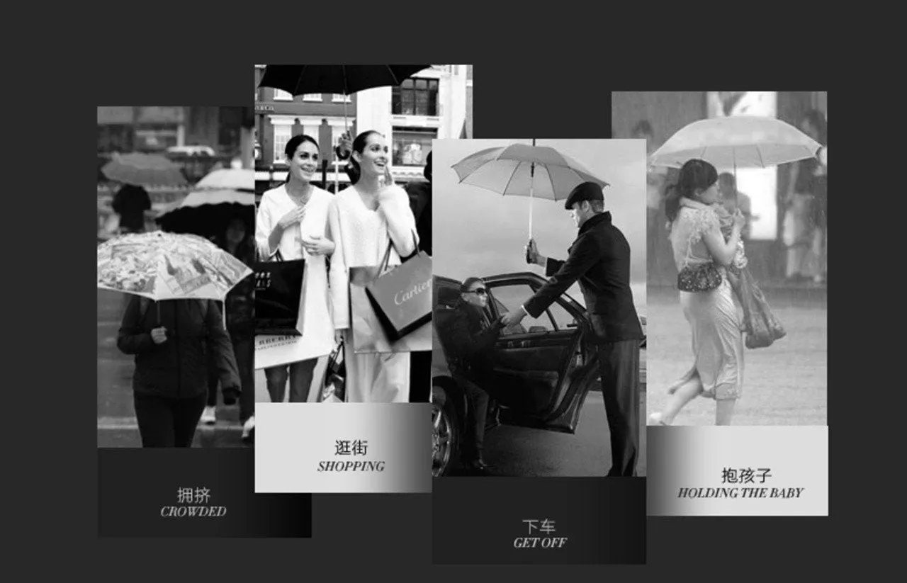 Shoppy Two-way Automatic Umbrella