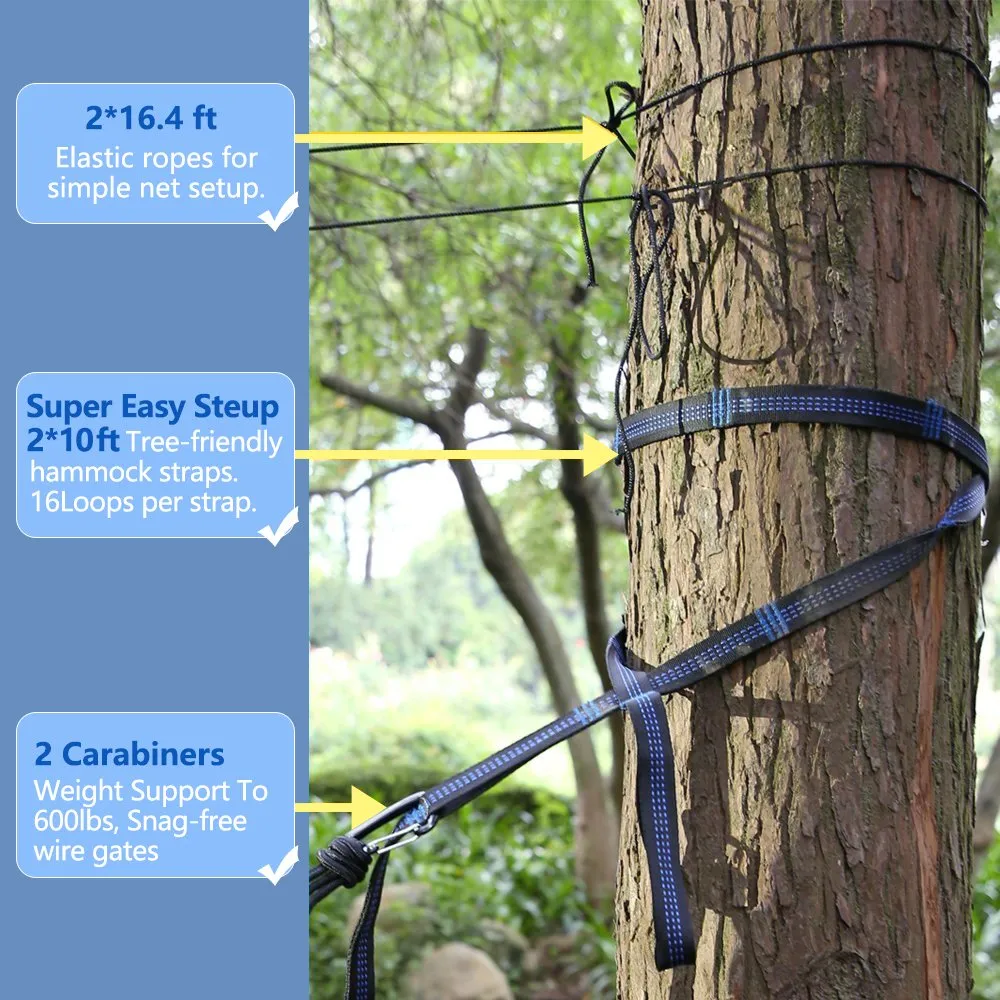 Single & Double Camping Hammock - Sunyear