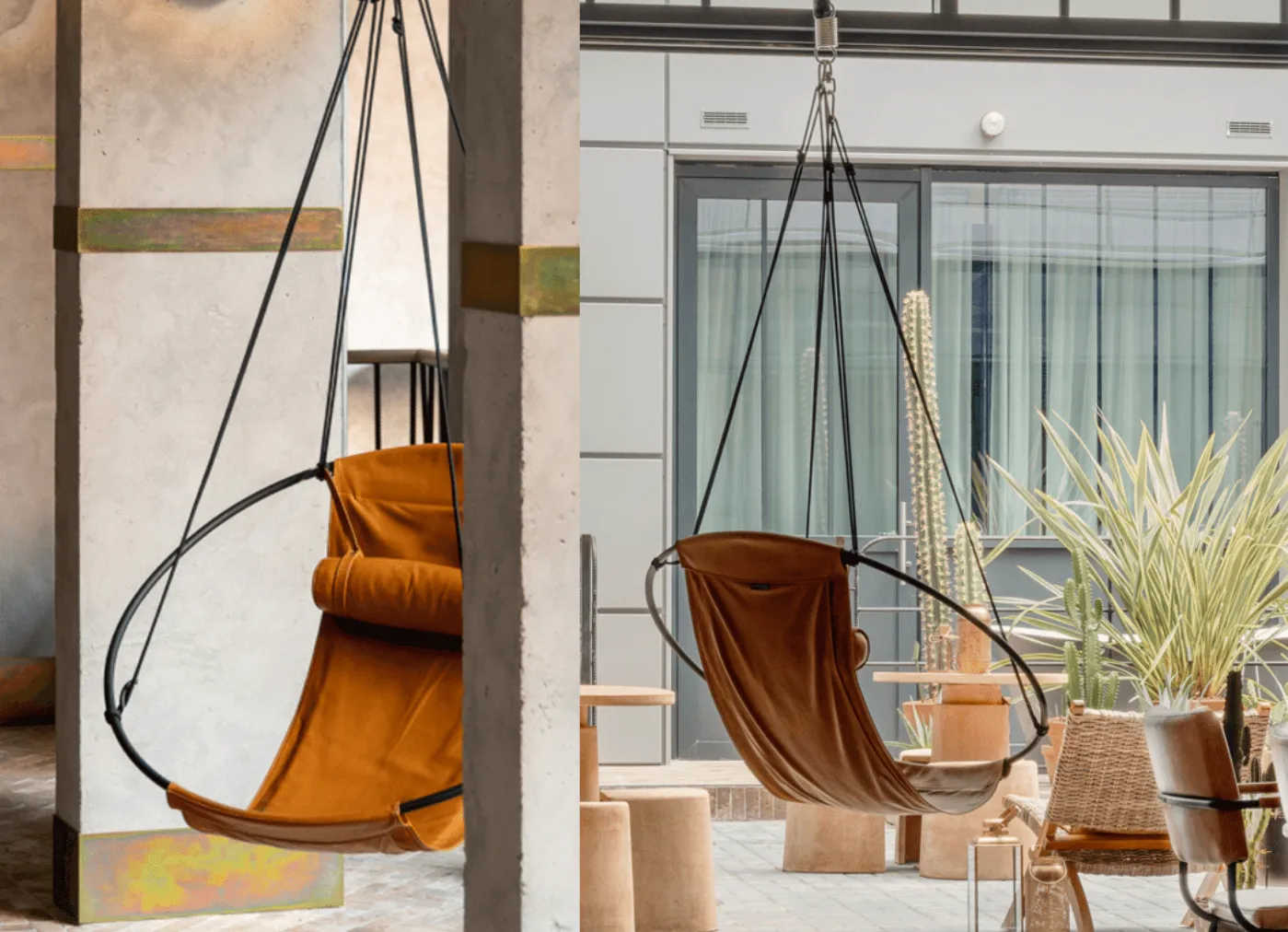 SLING Chair in South African Leather