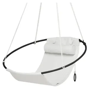 SLING Chair in White Leather