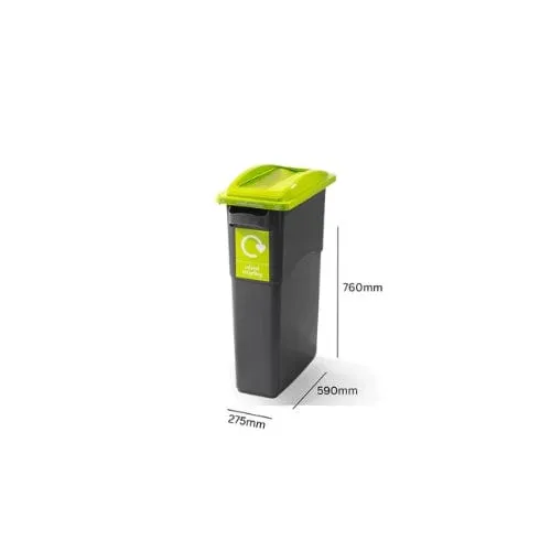 Smart Slim Profile Recycling Bins - 60 & 70 Litre Available