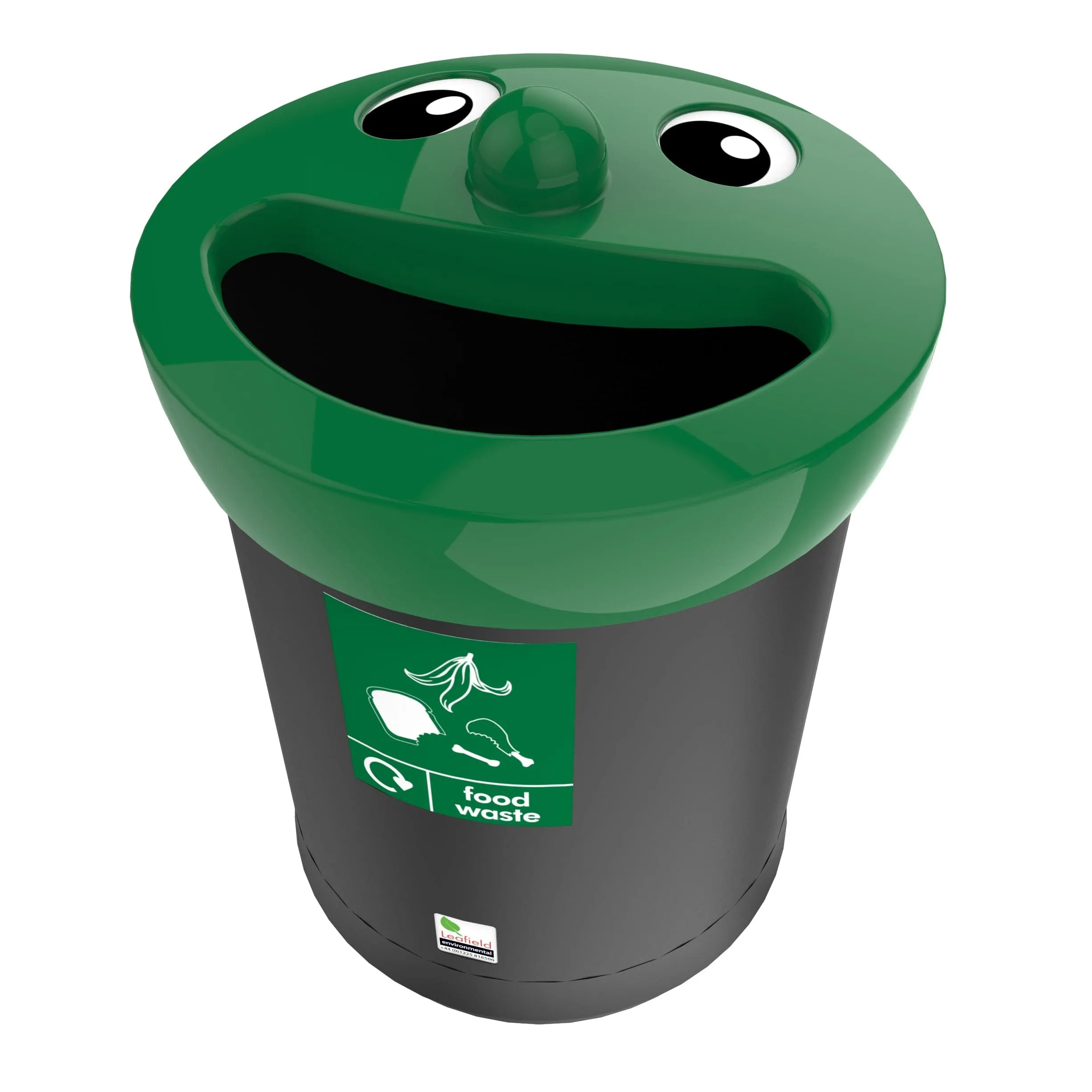 Smiley Face Recycling Bin - 3 Sizes