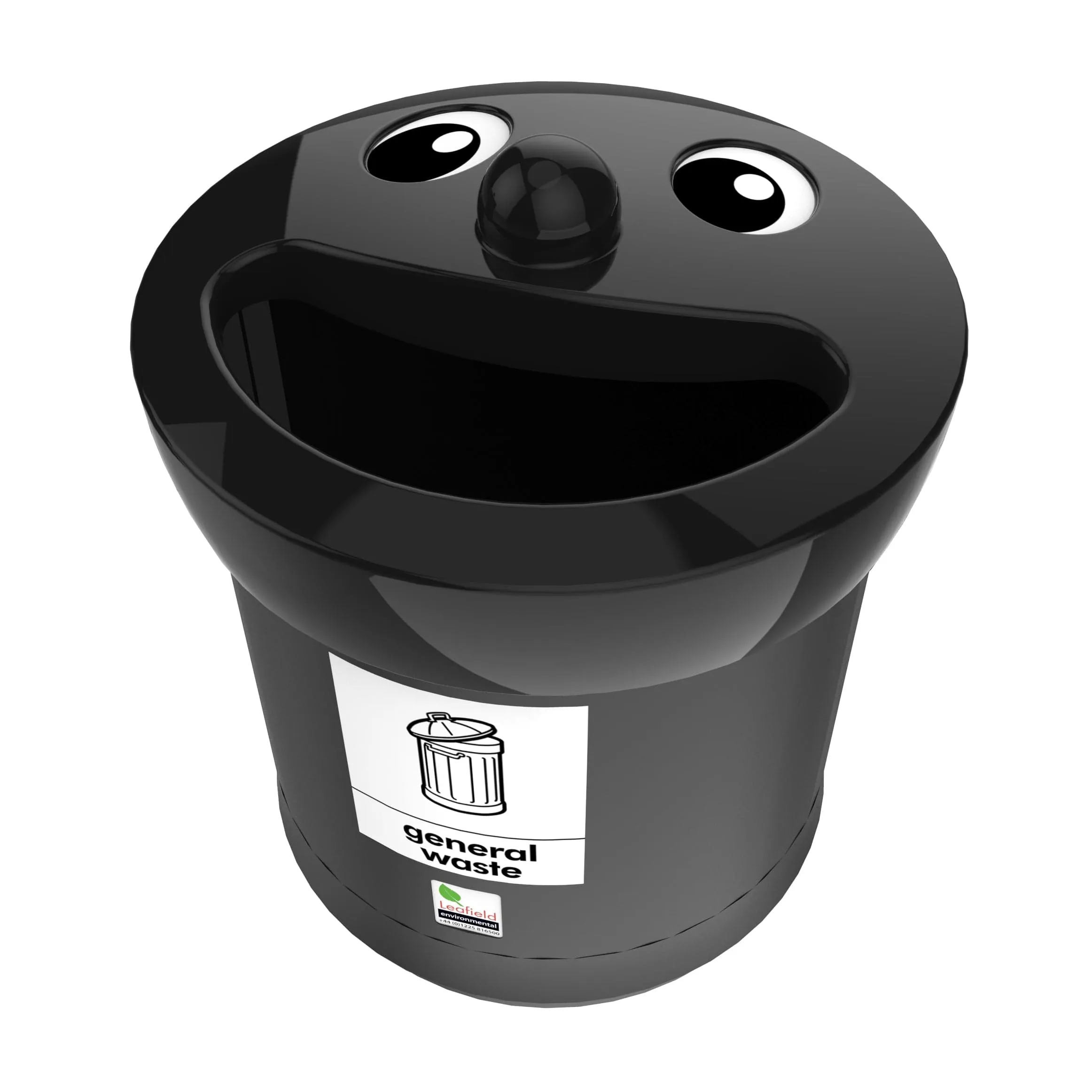Smiley Face Recycling Bin - 3 Sizes