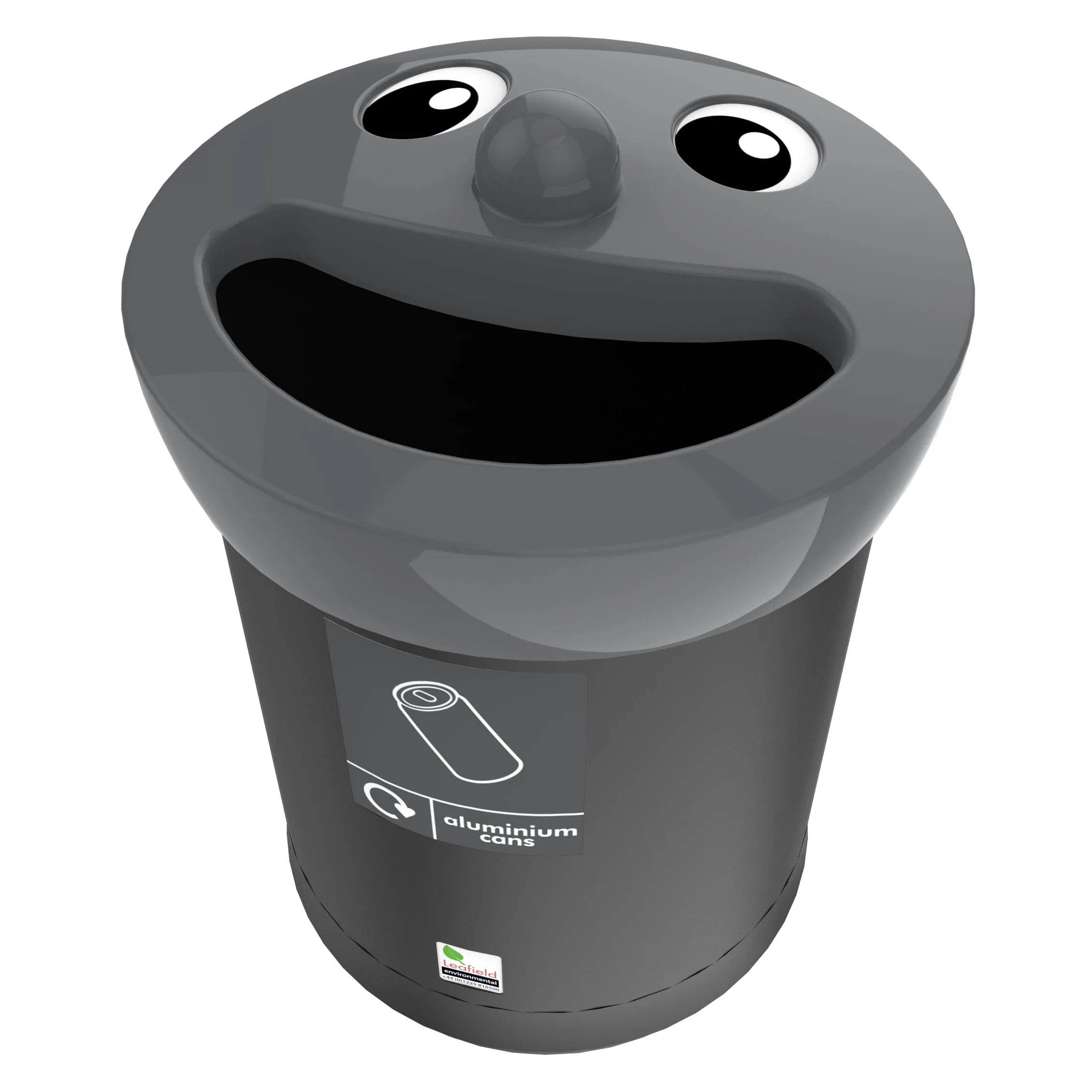 Smiley Face Recycling Bin - 3 Sizes