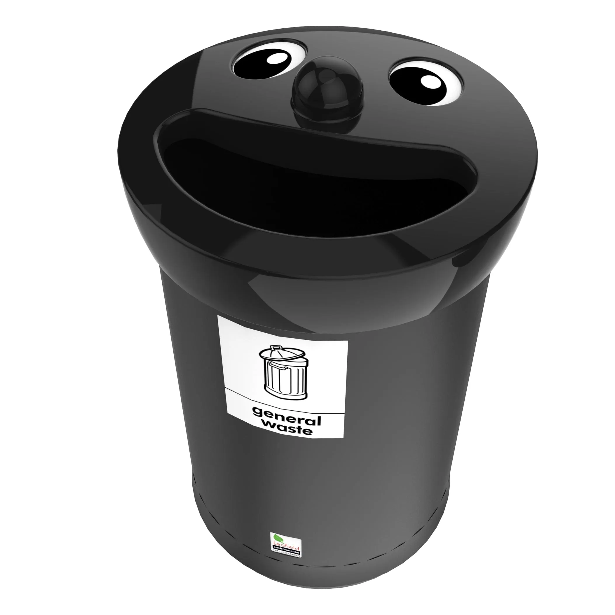 Smiley Face Recycling Bin - 3 Sizes