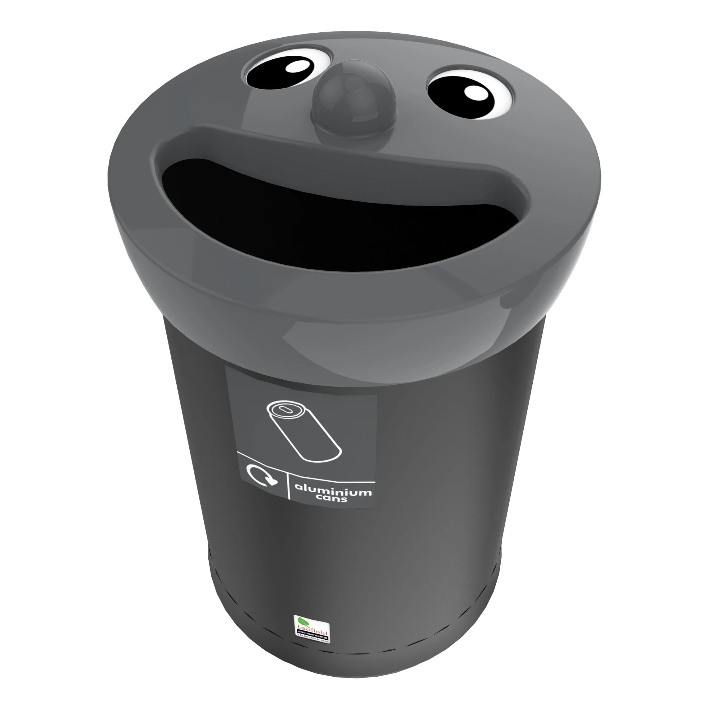 Smiley Face Recycling Bin - 3 Sizes