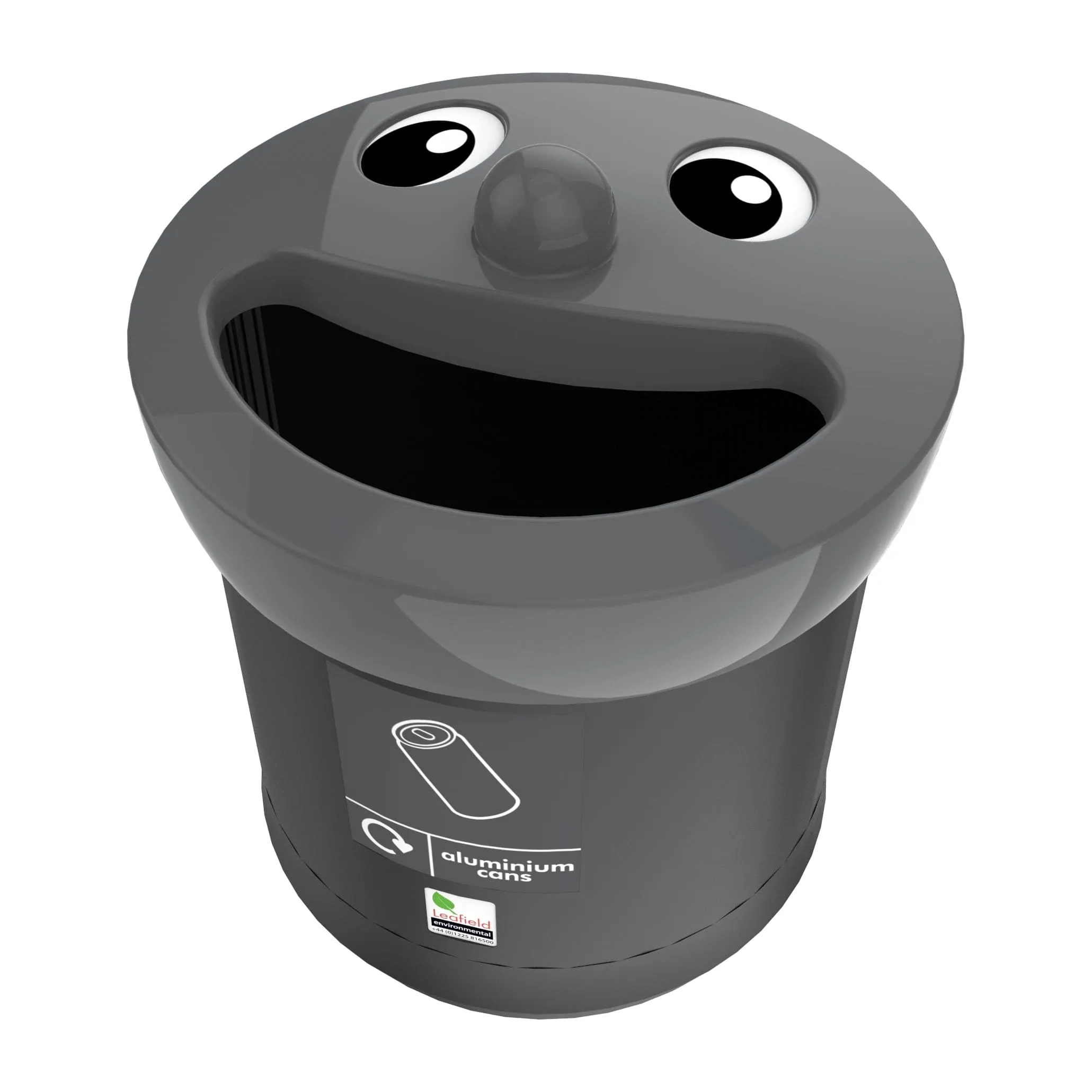 Smiley Face Recycling Bin - 3 Sizes