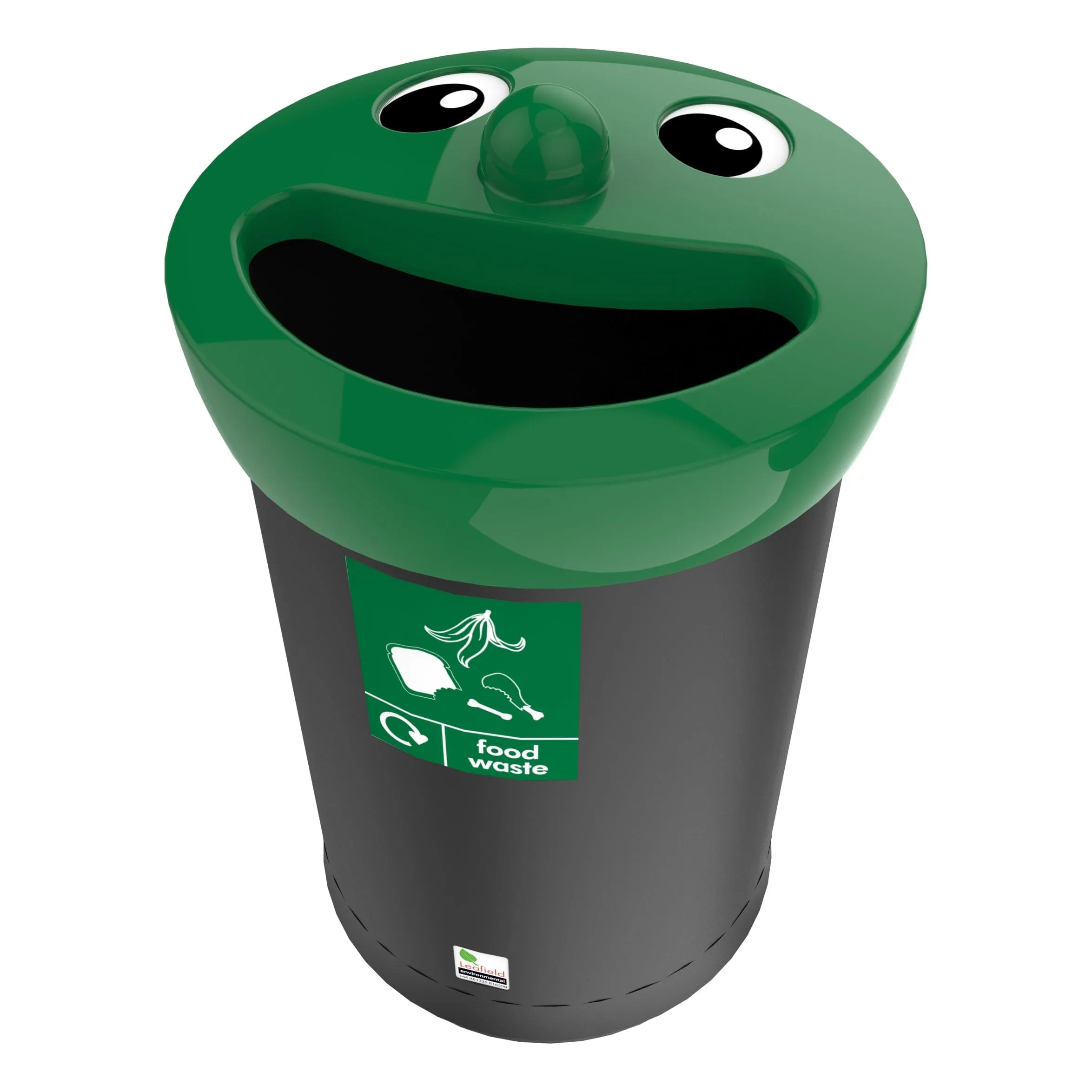 Smiley Face Recycling Bin - 3 Sizes