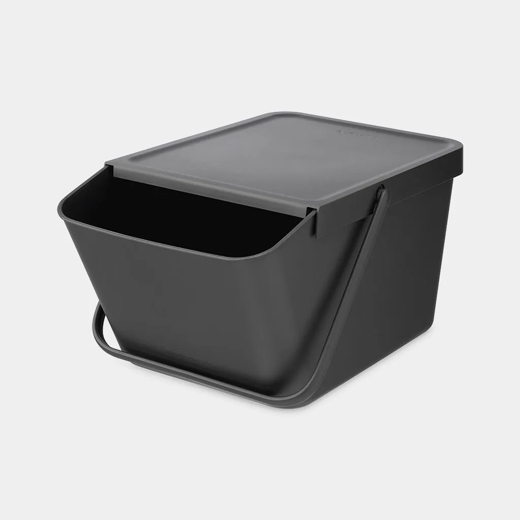 Sort & Go Stackable Waste Bins- 20L