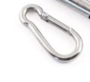 Spring Hook without eye SS