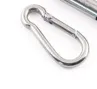 Spring Hook without eye SS