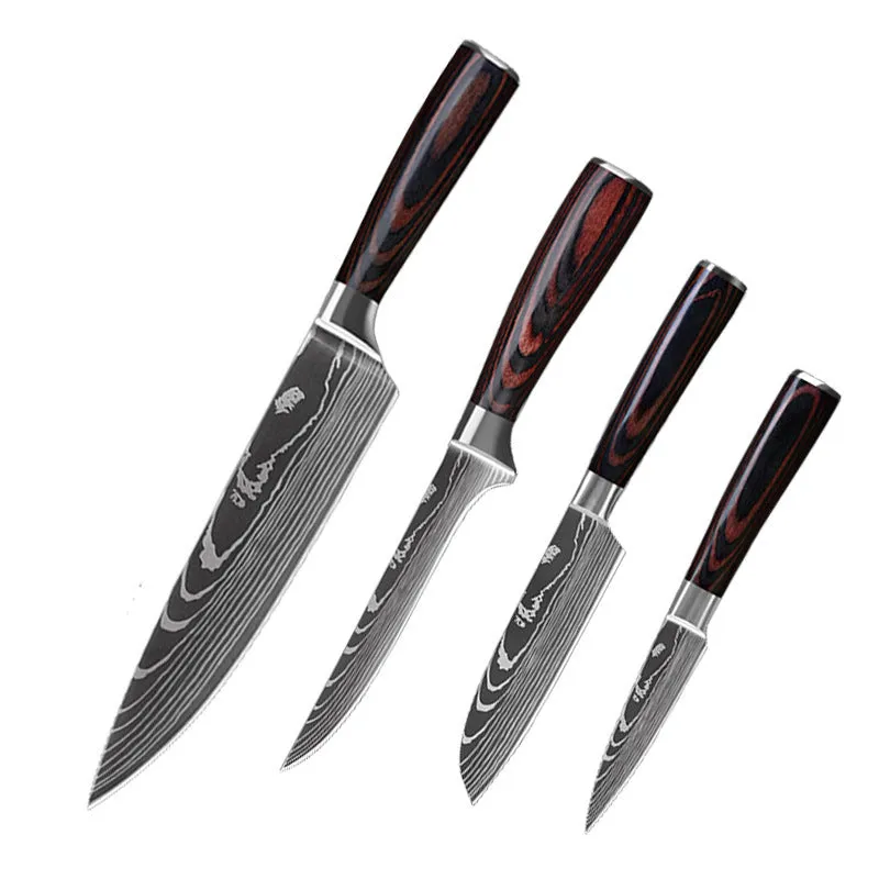 Stainless Steel Knife Set – Versatile Options with Custom Logo Printing