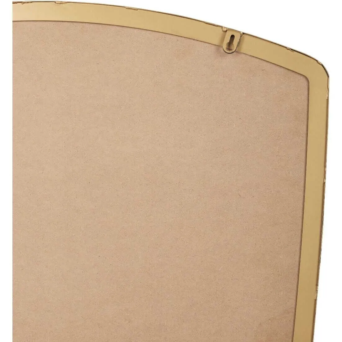 Surya Ajanta Arch Top Gold-Framed Wall Mirror 24W x 29H