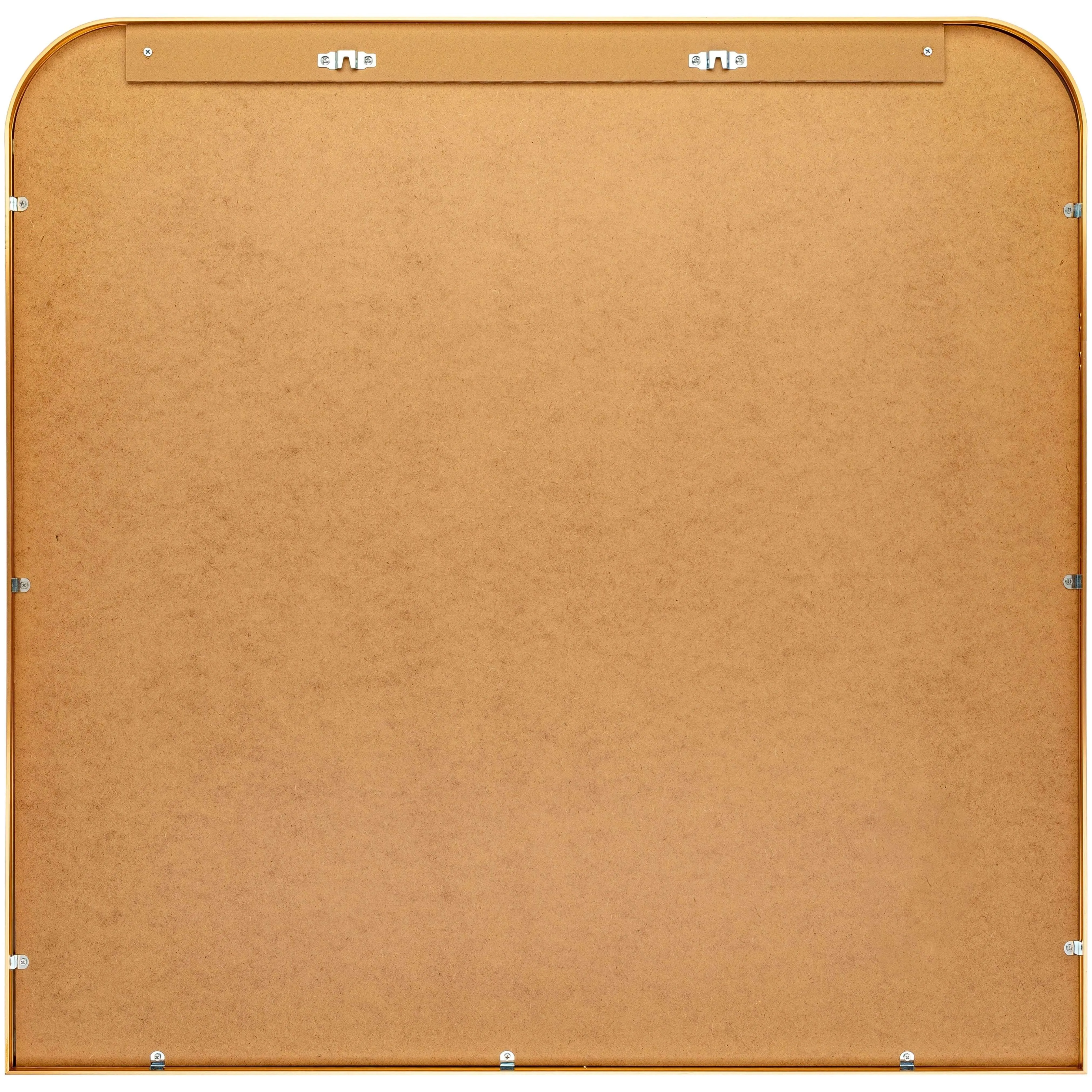Surya Aranya Brushed Gold Wall Mirror 36W x 35H