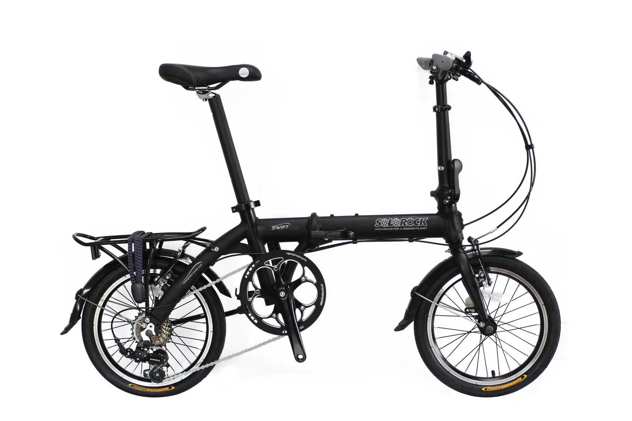 Swift - SOLOROCK 16" 7 Speed Aluminum Folding Bike