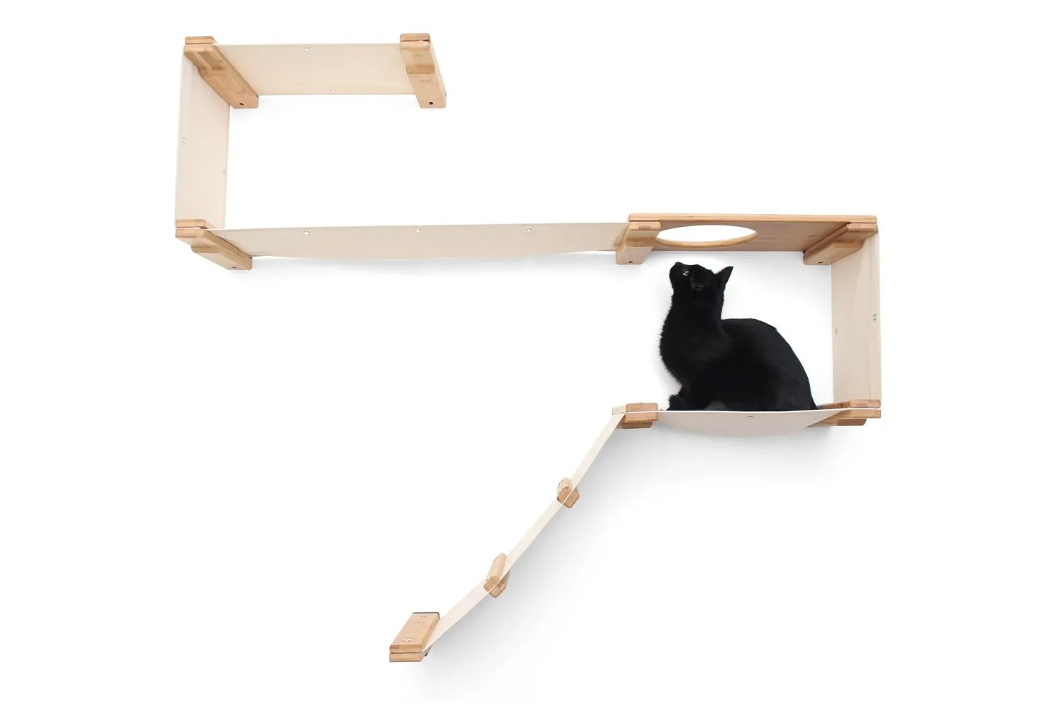 The Play Cat Condo - A Wall-Mounted Cat Tree