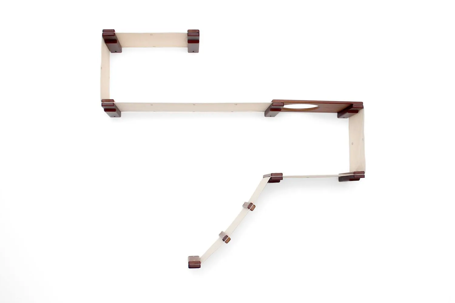 The Play Cat Condo - A Wall-Mounted Cat Tree
