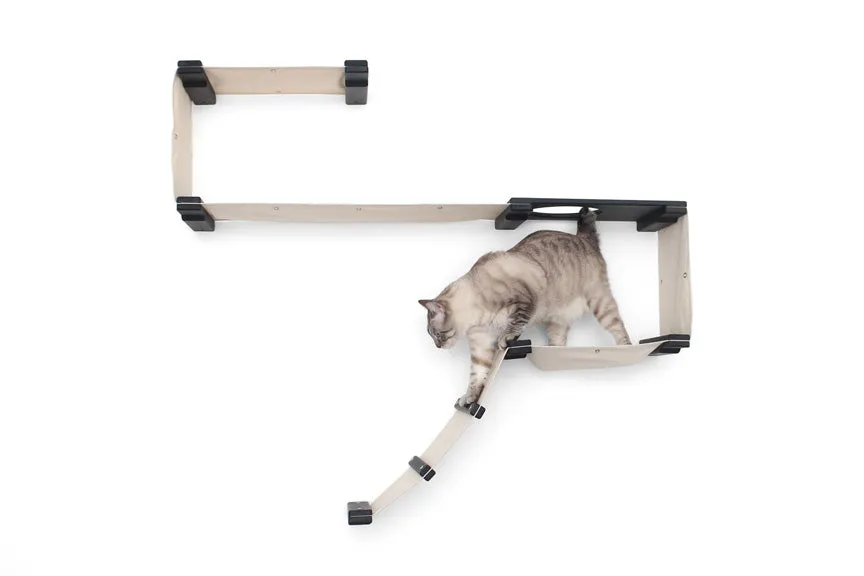 The Play Cat Condo - A Wall-Mounted Cat Tree