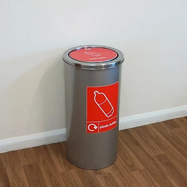 Torpedo Swing Lid Recycling Bin - Available in 3 Sizes