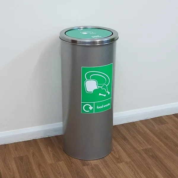 Torpedo Swing Lid Recycling Bin - Available in 3 Sizes