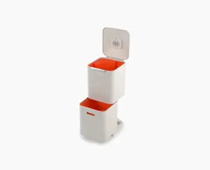 Totem Compact 40L Stone Waste & Recycling Bin