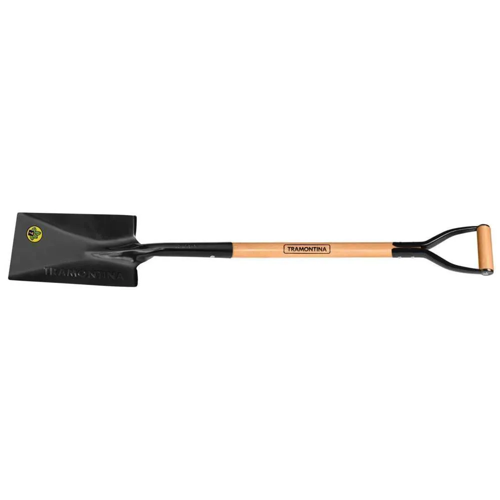 Tramontina Square Spade 74cm Wooden Handle
