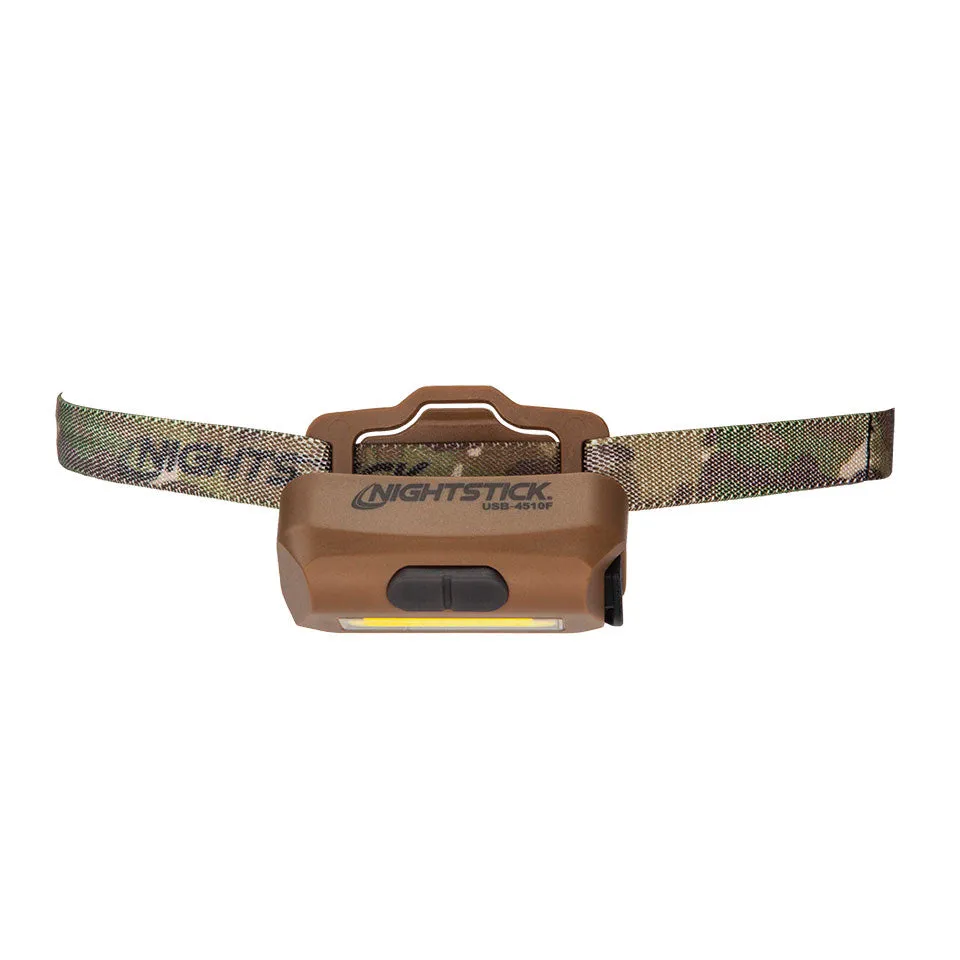 USB-4510F: Multi-Flood USB Headlamp - Flat Dark Earth