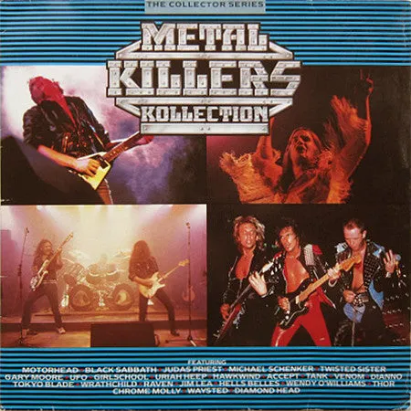 Various - Metal Killers Kollection (2xLP, Comp) (VG )