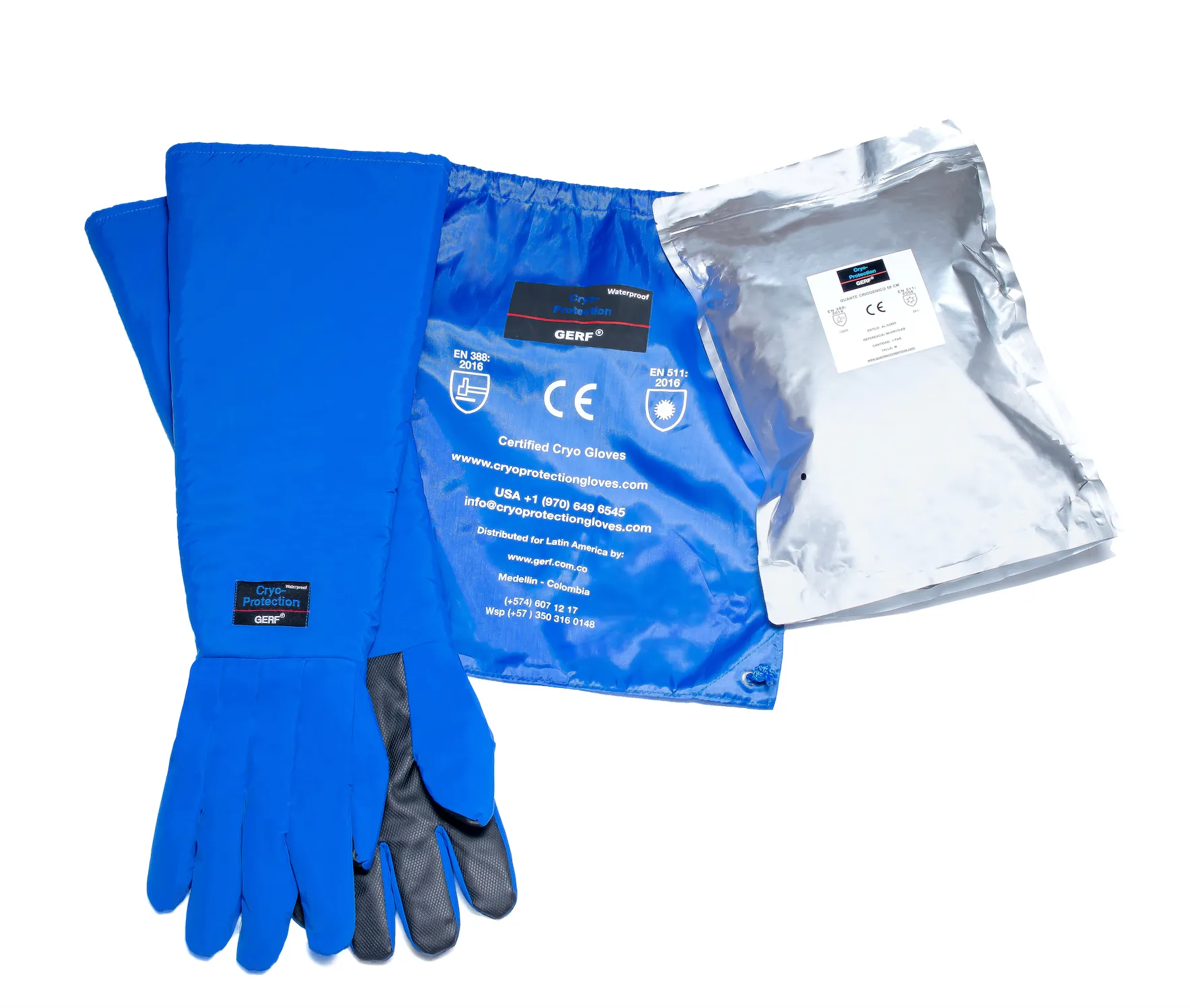 Waterproof Cryo Grip Gloves Shoulder