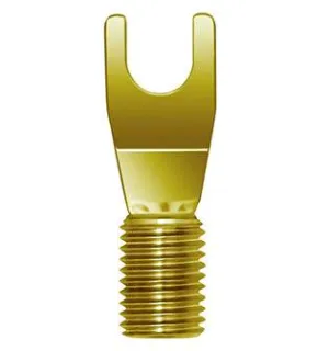 Wireworld Gold Plated Exchange 1-4” Spades (no sockets) 50-Pack