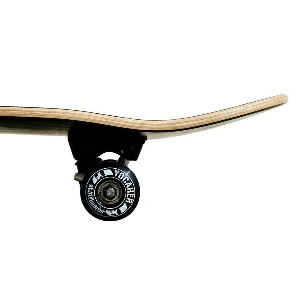 Yocaher Graphic Complete 7.75" Skateboard - Ace White